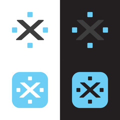 Obraz premium plus and minus signs