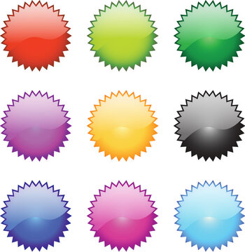 A Colourful Selection of Glossy Web Icons