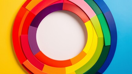 Obraz premium A colorful rainbow background. Lgbtq pride. Generative AI. 