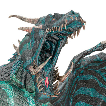 dragon in id profile picture portrait close up