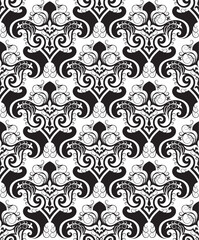 Seamless background from a floral ornament, Fashionable modern wallpaper or textile