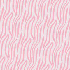 Zebra skin pattern. Animal print for fabric textile design cover wrapping background stock illustration.