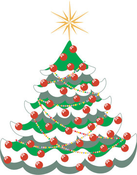 christmas related ilustration  in vector format very easy to edit