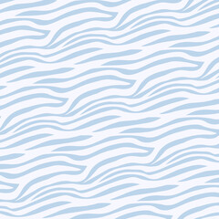 Fototapeta premium Zebra skin pattern. Animal print for fabric textile design cover wrapping background stock illustration.