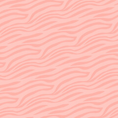 Zebra skin pattern. Animal print for fabric textile design cover wrapping background stock illustration.