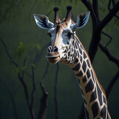 Graceful Giraffe: A Curious and Majestic Creature of the African Savanna