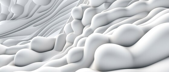 Obraz premium Abstract 3D White Background for presentation design. Suit for business, corporate, institution, party, festive, seminar, and talks