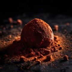 A Rich and Decadent Belgian Chocolate Truffle