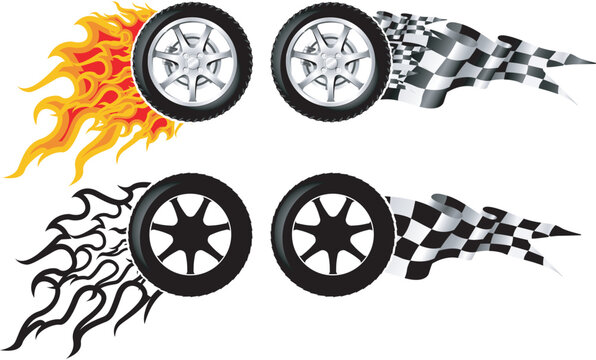 Sports Race Emblems - third set