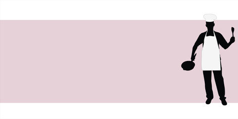 restaurant menu page with kitchen chief