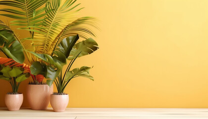 Obraz premium summer travel tropical background