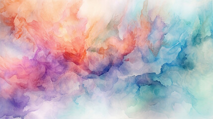 Fototapeta premium abstract watercolor background ai generative