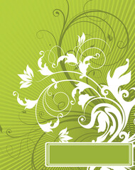 Abstract vector illustration for design.