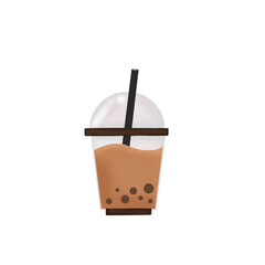 Bubble tea icon, boba icon