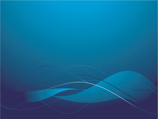 Background with abstract smooth lines and waves