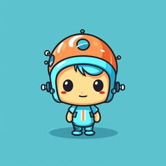 NeuroSpark: An Adorable Anime Mascot Empowering Minds with Cutting-Edge Neurotechnology!