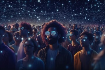 Social media day. Media content, Online chat. Multimedia Internet sharimg, technology. Message, likes Subscriptions e-mail Life in the network, Fashionable people Search. Generative AI.