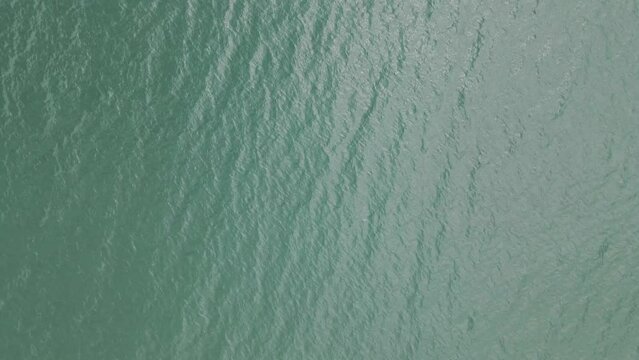 Aerial view of the Aegean Sea in East Macedonia and Thrace, Greece.