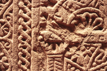 old acient egyptian hieroglyphics texture pattern backdrop