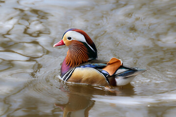 Male Mandarin Duck, United Kingdom