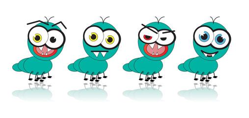 Different ants with different emotions