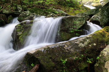 Waterfall at Crabtree Falls, Virginia