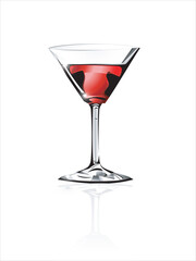 luxury glass for wine and cocktail