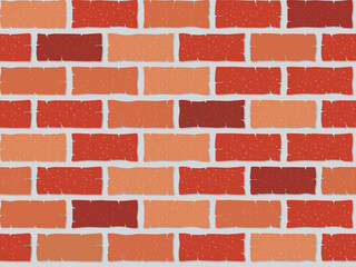 Obraz premium Seamless brick wall. Please check my portfolio for more seamless illustrations.
