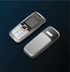 A Vector .eps 8 illustration of the mobile phone