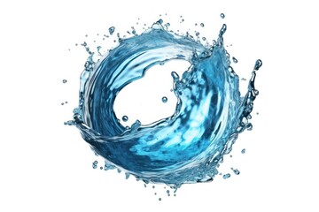 stock photo of water liquid splash in sphere shape photography Generative AI
