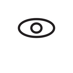 eye icon vector illustration