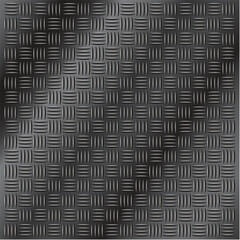 Vector illustration of dark shiny metal cross hatch pattern background
