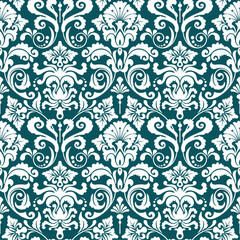 Seamless background from a floral ornament, Fashionable modern wallpaper or textile