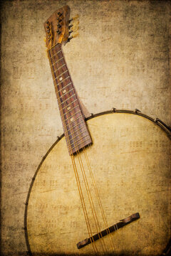Banjo And Sheet Music Magic