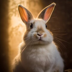 Majestic Charm: Enchanting Beveren Bunny
