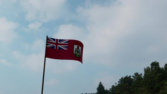 bermuda national flag 4k