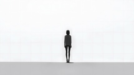 孤独で物事を考える人間