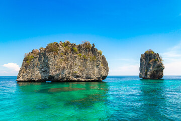 Naklejka premium Koh Haa Islands, Thailand