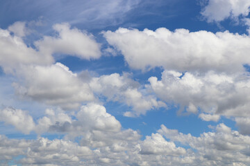 dramatic cloudy nice blue sky heaven air