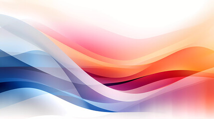 Fototapeta na wymiar Abstract colorful wave background