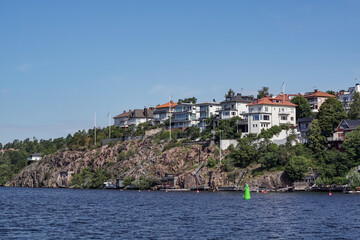 Fototapeta premium view of the town