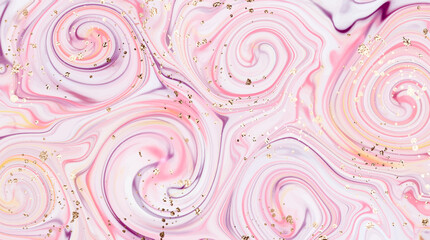 Abstract liquid marble background templates with colorful swirl texture.