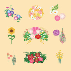 Flower・花（お正月〜夏）