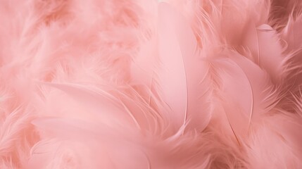 Colorful feathers background, soft pastel colors, Banner Background, Generative AI