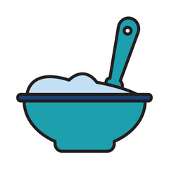 Filled Line BABY FOOD design vector icon design vector line icon svg