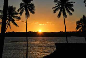 Sunset in Fiji