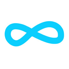 Fototapeta premium Infinity mathematics symbols set