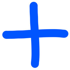 Obraz premium Plus mathematics symbols set