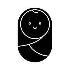 Solid BABY BOY design vector icon design vector line icon svg
