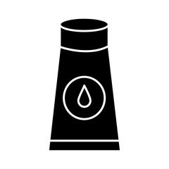 Solid BABY HAND CREAM design vector icon design vector line icon svg